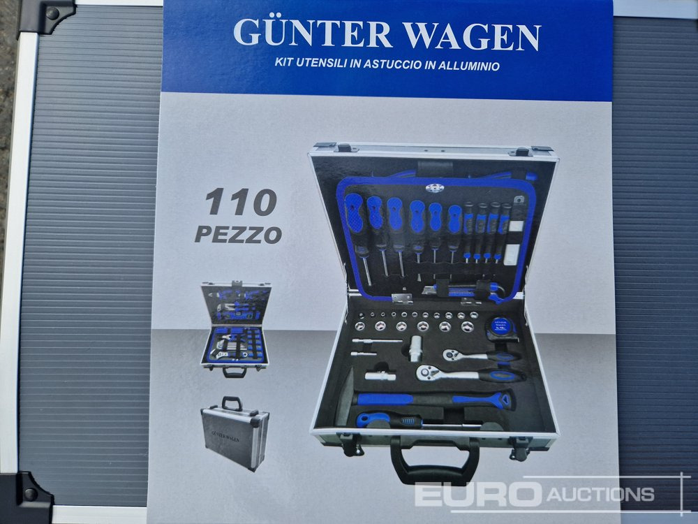 Unused Günter Wagen 110pc Tool Set - Оборудване за гаражи/ Работилници: снимка 4 Unused Günter Wagen 110pc Tool Set - Оборудване за гаражи/ Работилници: снимка 4
