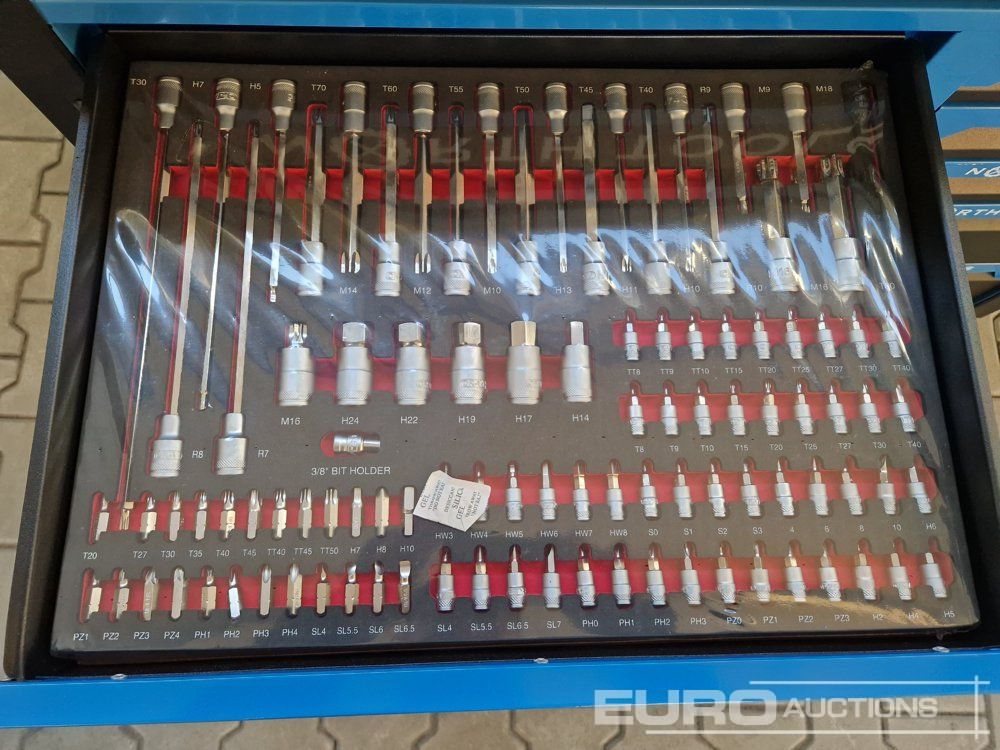 Оборудване за гаражи/ Работилници Unused NORTH-TOOL JUMBO-PRO 12 Drawer Tool Cabinet,  Professional Tools: снимка 7