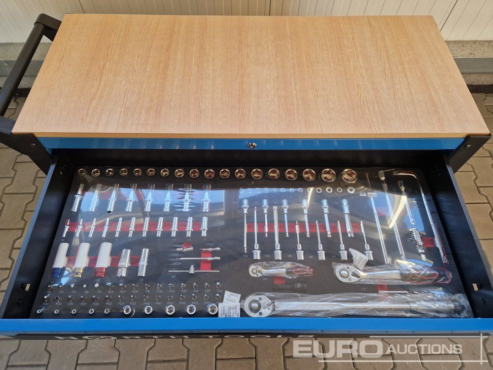 Оборудване за гаражи/ Работилници Unused NORTH-TOOL JUMBO-PRO 12 Drawer Tool Cabinet,  Professional Tools: снимка 6