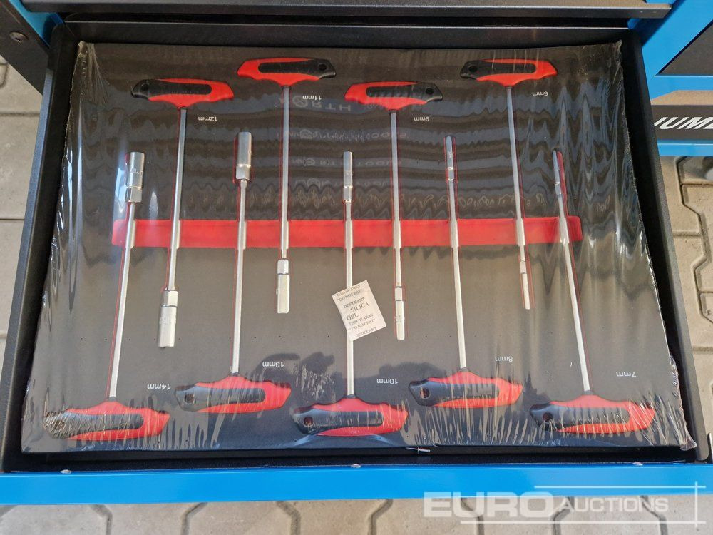 Оборудване за гаражи/ Работилници Unused NORTH-TOOL JUMBO-PRO 12 Drawer Tool Cabinet,  Professional Tools: снимка 11