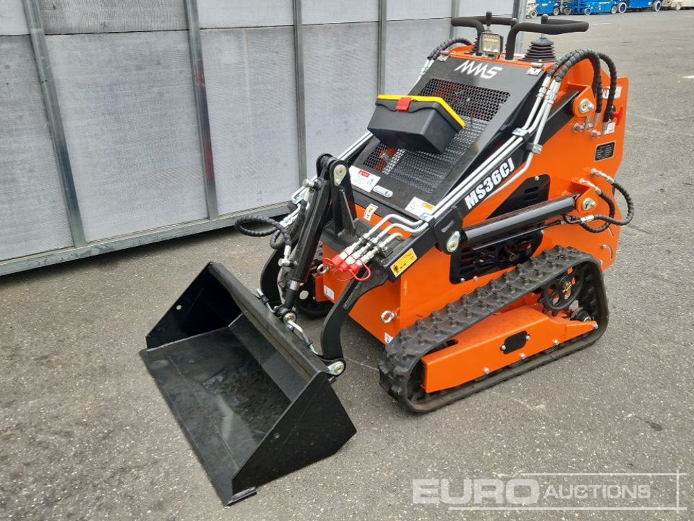 Unused Tracked Skidsteer Loader, Piped, Bucket - Мини верижен товарач: снимка 1 Unused Tracked Skidsteer Loader, Piped, Bucket - Мини верижен товарач: снимка 1
