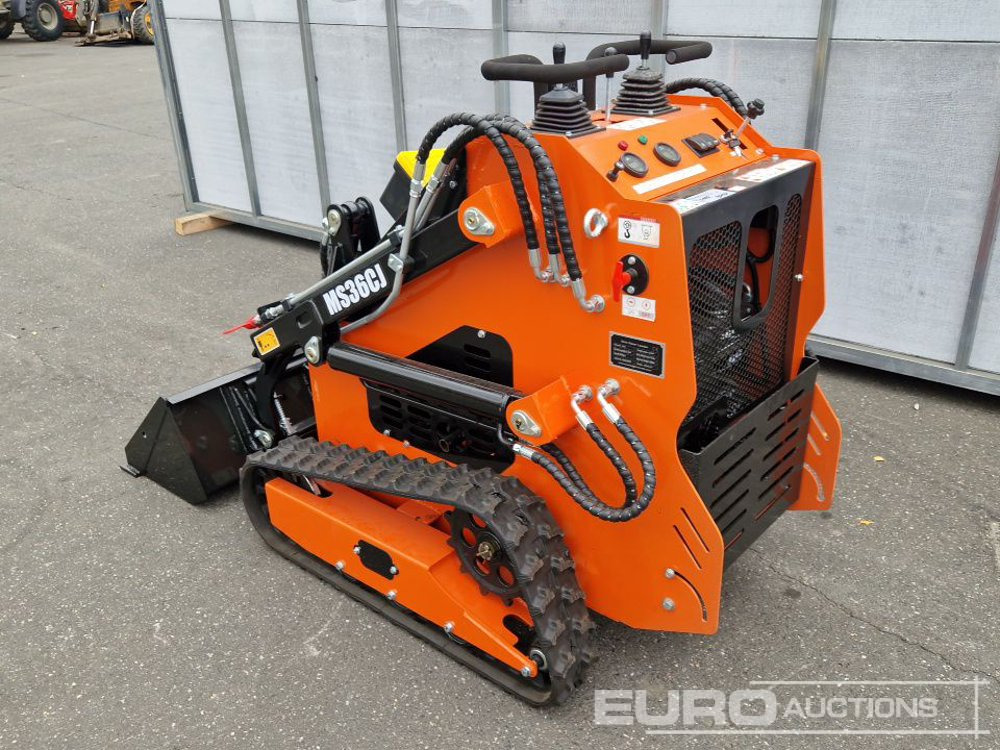 Unused Tracked Skidsteer Loader, Piped, Bucket - Мини верижен товарач: снимка 3 Unused Tracked Skidsteer Loader, Piped, Bucket - Мини верижен товарач: снимка 3