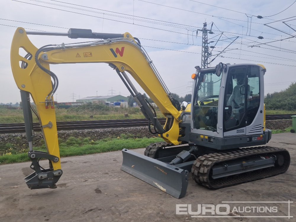 Unused Wacker Neuson EZ80 - Мини багер: снимка 1 Unused Wacker Neuson EZ80 - Мини багер: снимка 1