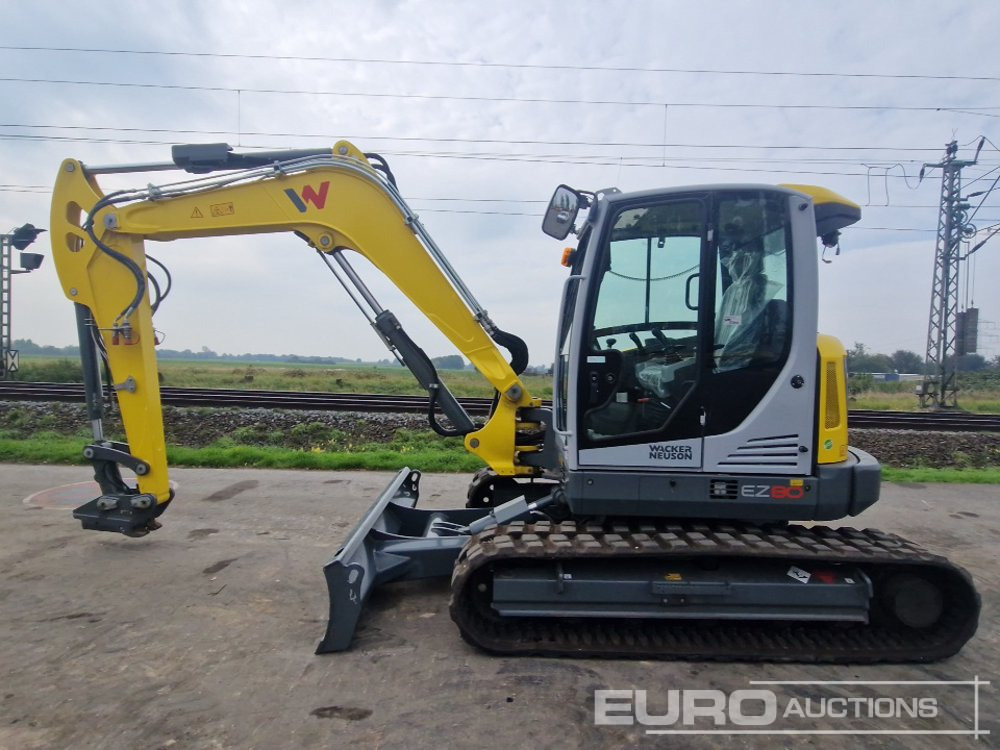 Unused Wacker Neuson EZ80 - Мини багер: снимка 2 Unused Wacker Neuson EZ80 - Мини багер: снимка 2