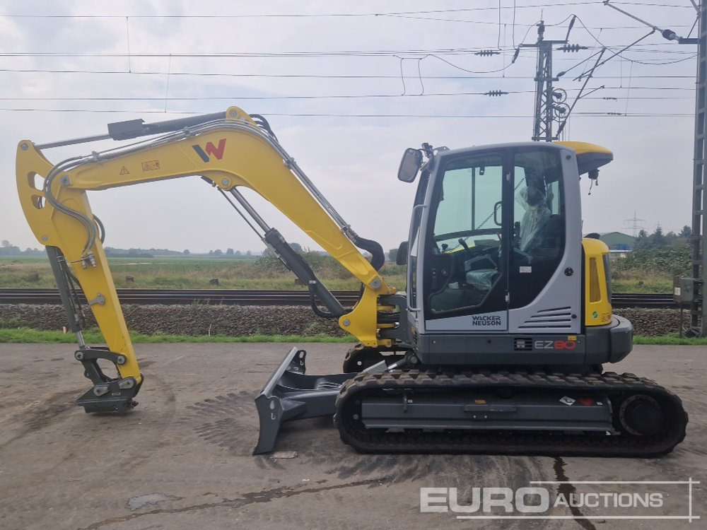 Unused Wacker Neuson EZ80 - Мини багер: снимка 2 Unused Wacker Neuson EZ80 - Мини багер: снимка 2