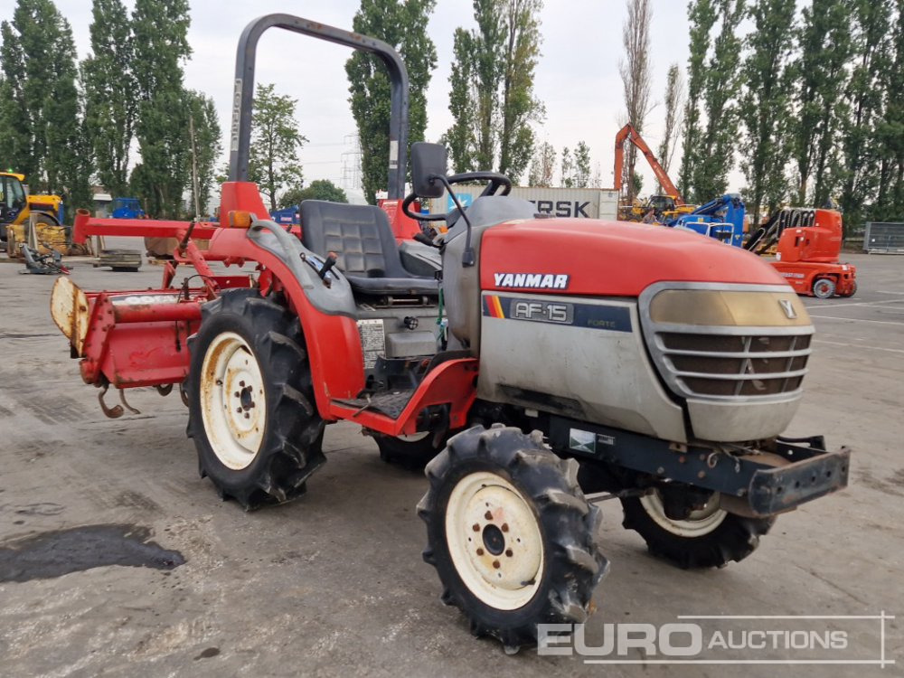 Малък трактор Yanmar AF15: снимка 6