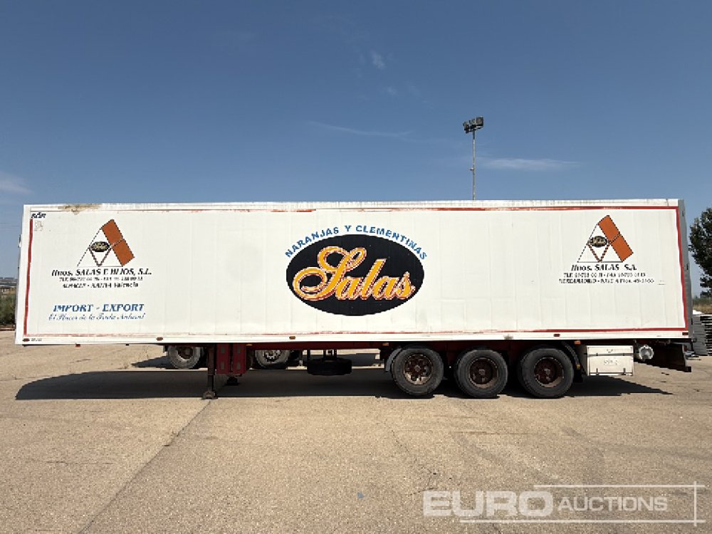 1998 Lecitrailer LTFR3E13 - Затворена каросерия полуремарке: снимка 3 1998 Lecitrailer LTFR3E13 - Затворена каросерия полуремарке: снимка 3