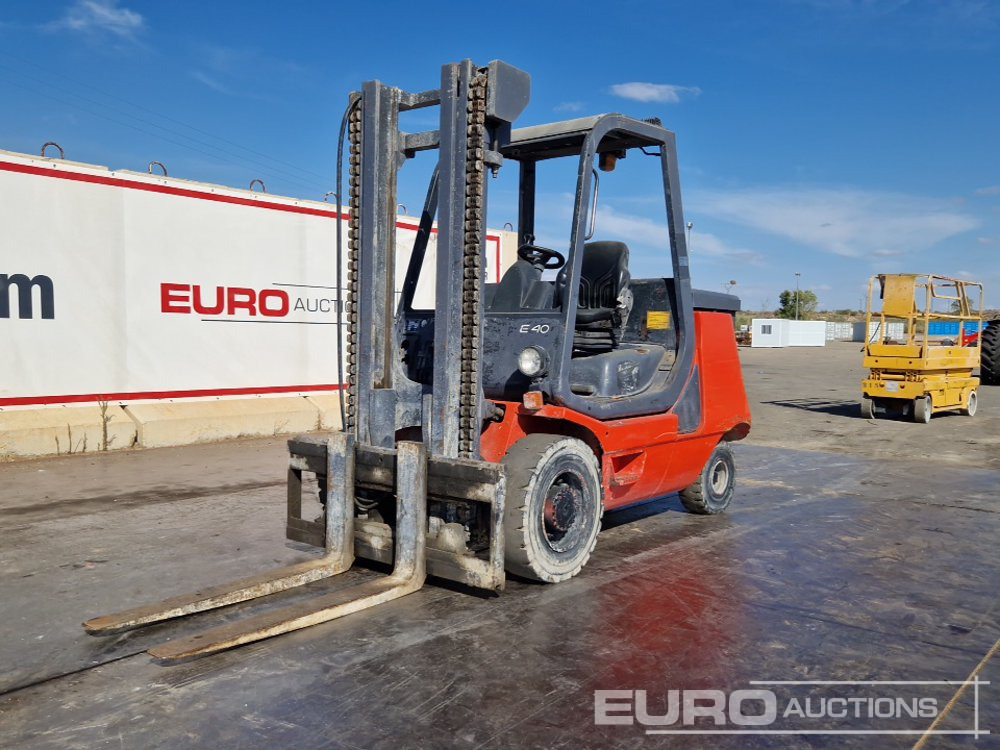 2003 Linde E40P - Мотокар: снимка 1 2003 Linde E40P - Мотокар: снимка 1