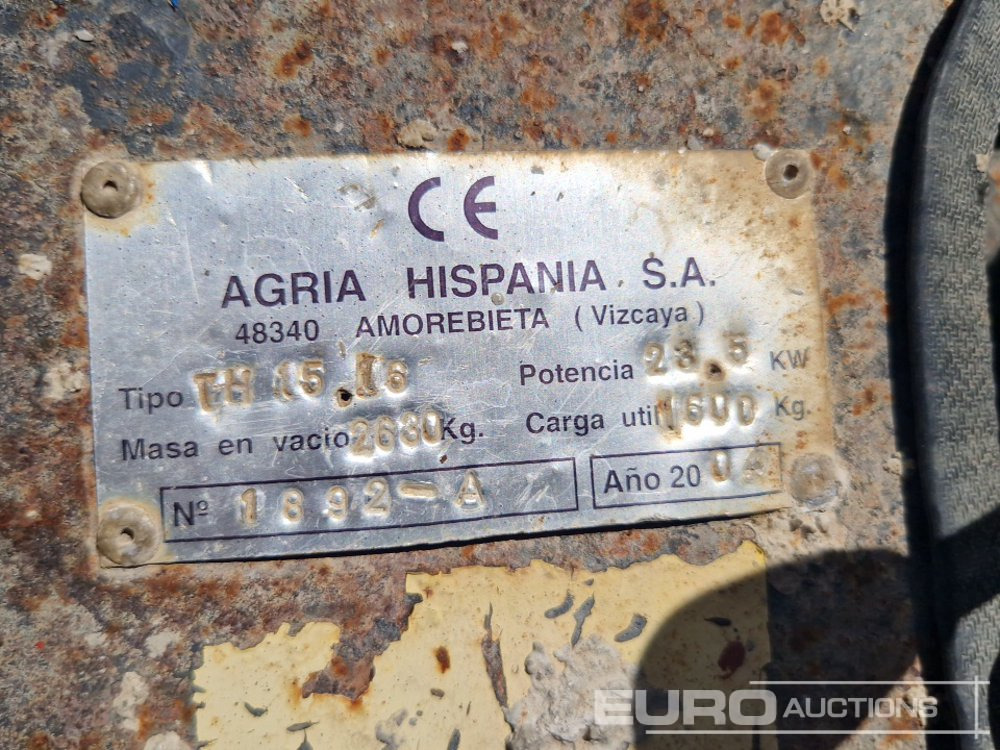 Мотокар с висока проходимост 2004 Agria TH15-16: снимка 28