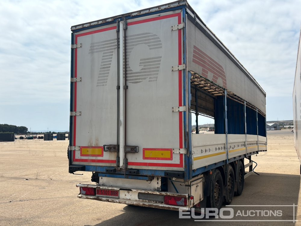 2004 Leciñena AR-13600 - Брезентово полуремарке: снимка 5 2004 Leciñena AR-13600 - Брезентово полуремарке: снимка 5