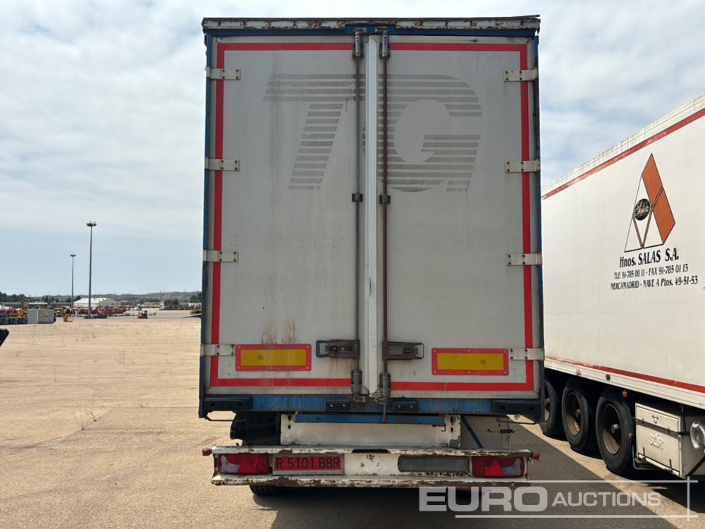 2004 Leciñena AR-13600 - Брезентово полуремарке: снимка 4 2004 Leciñena AR-13600 - Брезентово полуремарке: снимка 4