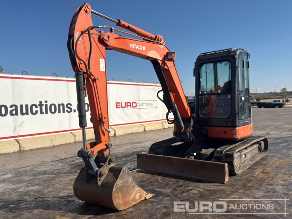 2005 Hitachi ZX50U-2 - Мини багер: снимка 1 2005 Hitachi ZX50U-2 - Мини багер: снимка 1
