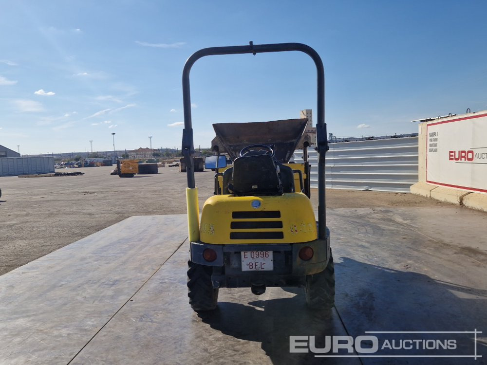 2008 Wacker Neuson 2001SLE - Мини самосвал: снимка 4 2008 Wacker Neuson 2001SLE - Мини самосвал: снимка 4