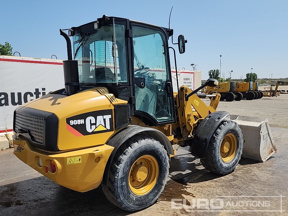 2010 CAT 908H - Колесен товарач: снимка 5 2010 CAT 908H - Колесен товарач: снимка 5