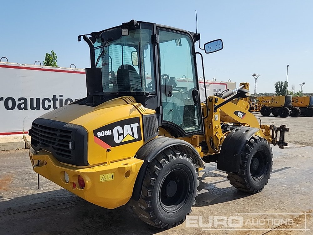 2010 CAT 908H - Колесен товарач: снимка 5 2010 CAT 908H - Колесен товарач: снимка 5