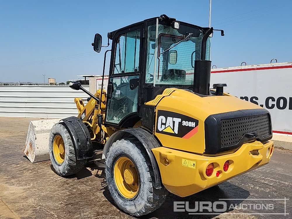 2010 CAT 908H - Колесен товарач: снимка 3 2010 CAT 908H - Колесен товарач: снимка 3