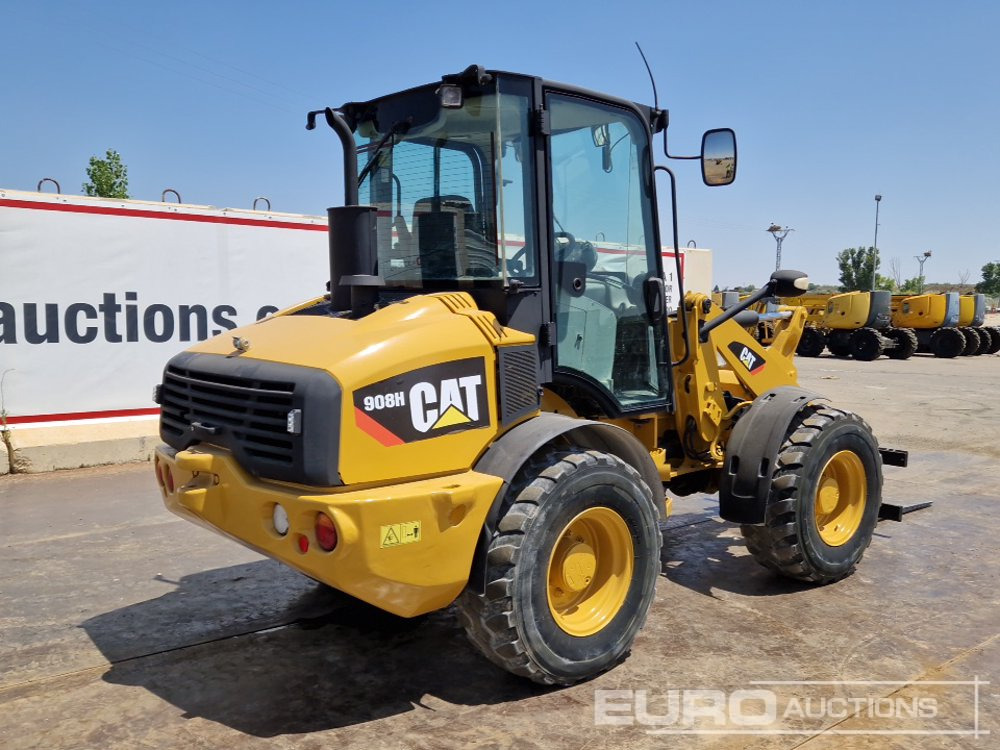 2010 CAT 908H - Колесен товарач: снимка 5 2010 CAT 908H - Колесен товарач: снимка 5
