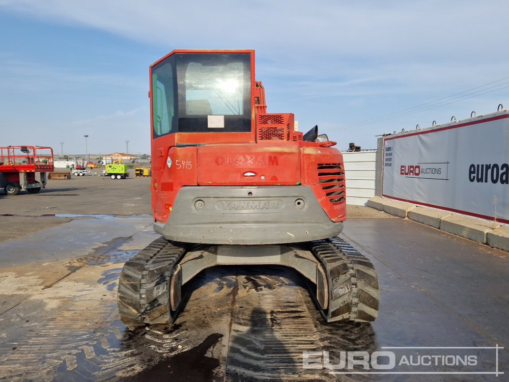 2012 Yanmar ViO80-U - Мини багер: снимка 4 2012 Yanmar ViO80-U - Мини багер: снимка 4