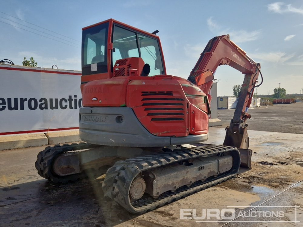 2012 Yanmar ViO80-U - Мини багер: снимка 5 2012 Yanmar ViO80-U - Мини багер: снимка 5