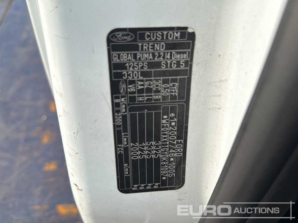 Малък ван 2013 Ford Transit: снимка 31