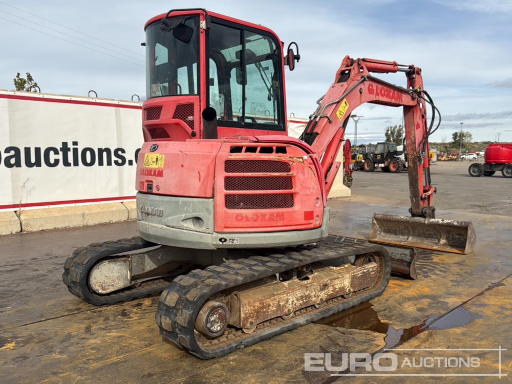 2014 Yanmar ViO50 - Мини багер: снимка 5 2014 Yanmar ViO50 - Мини багер: снимка 5