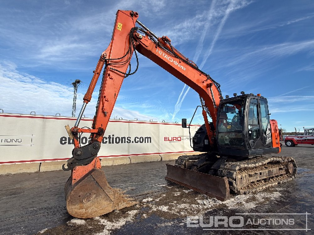 2016 Hitachi ZX135US-5B - Верижен багер: снимка 1 2016 Hitachi ZX135US-5B - Верижен багер: снимка 1