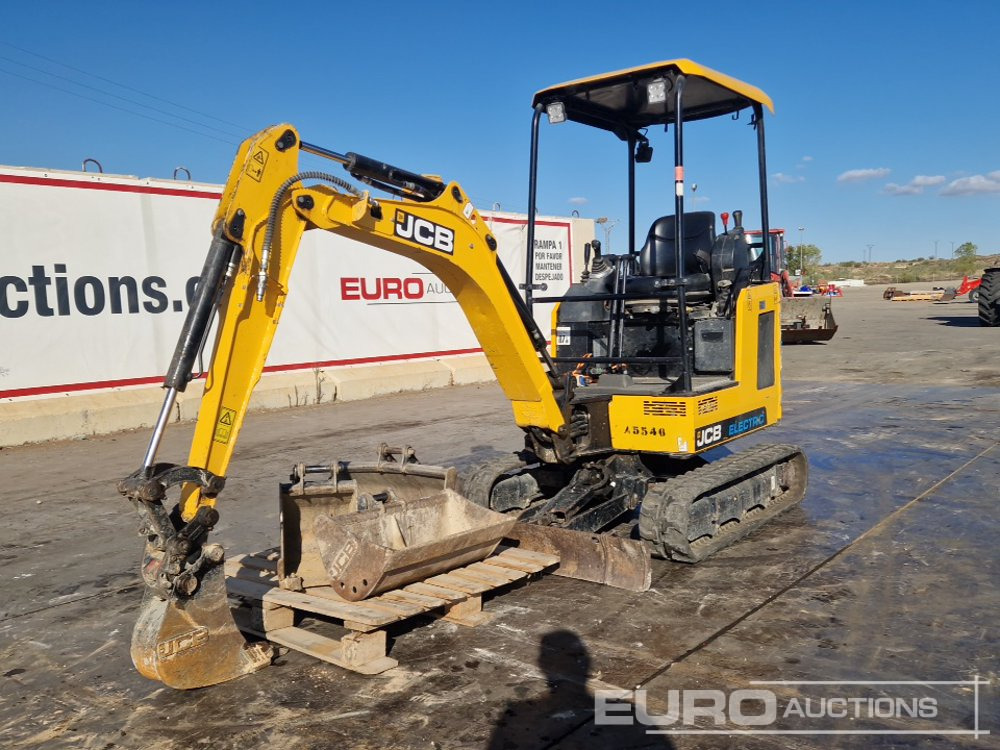 2019 JCB 19C-1E Electric - Мини багер: снимка 1 2019 JCB 19C-1E Electric - Мини багер: снимка 1