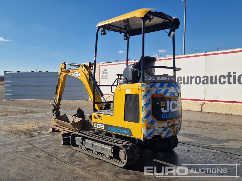 2019 JCB 19C-1E Electric - Мини багер: снимка 3 2019 JCB 19C-1E Electric - Мини багер: снимка 3