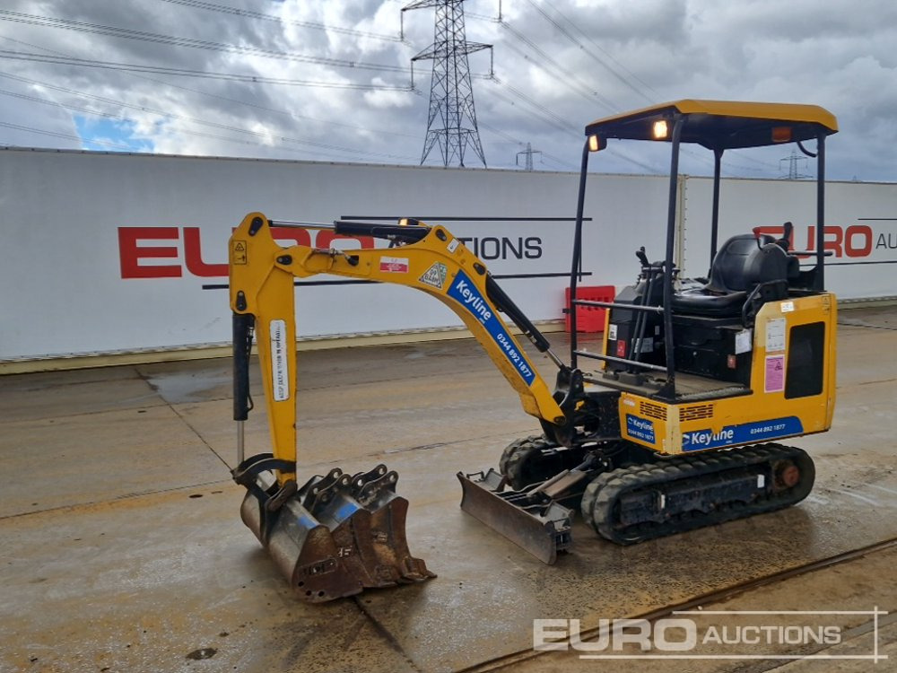 2020 JCB 16C-1 - Мини багер: снимка 1 2020 JCB 16C-1 - Мини багер: снимка 1