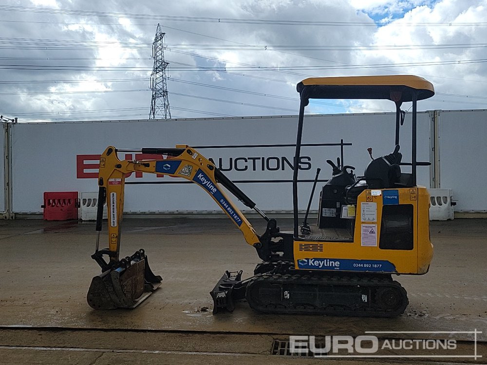 2020 JCB 16C-1 - Мини багер: снимка 3 2020 JCB 16C-1 - Мини багер: снимка 3