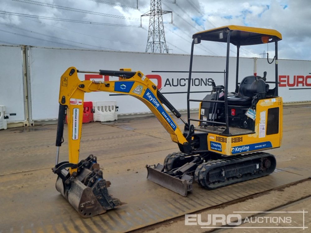 2020 JCB 16C-1 - Мини багер: снимка 1 2020 JCB 16C-1 - Мини багер: снимка 1