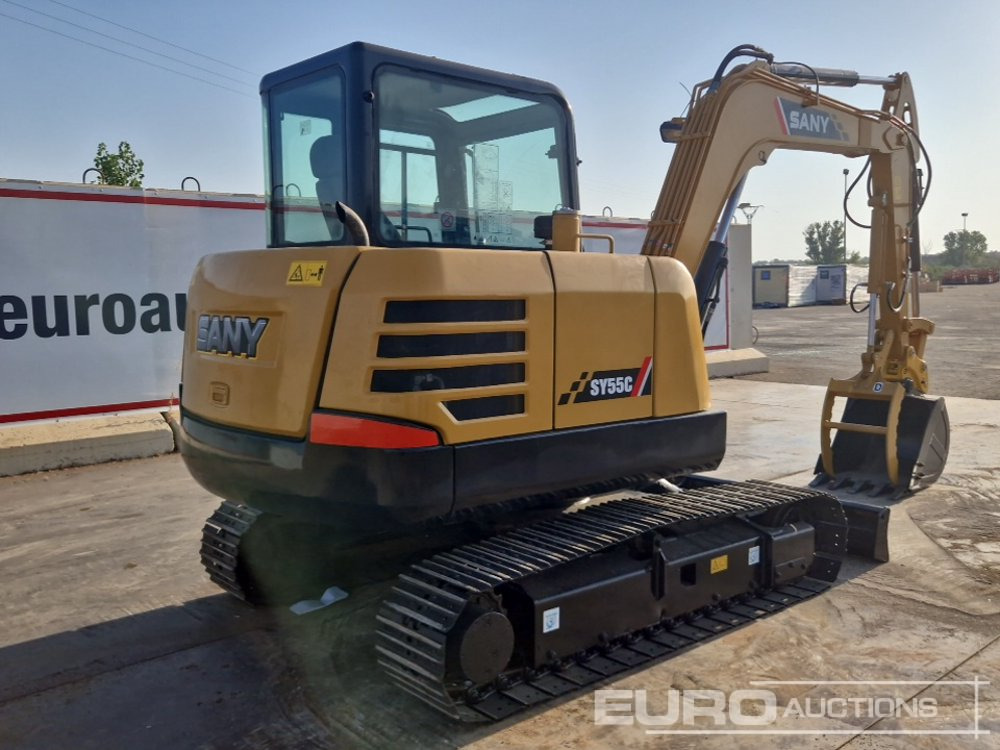 2020 Sany SY55C - Мини багер: снимка 5 2020 Sany SY55C - Мини багер: снимка 5