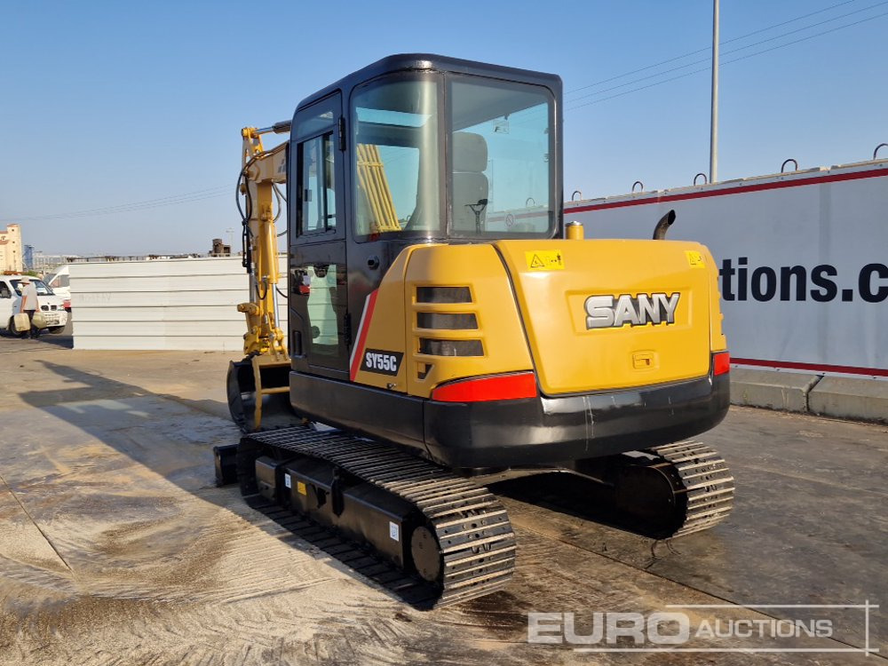 2020 Sany SY55C - Мини багер: снимка 3 2020 Sany SY55C - Мини багер: снимка 3