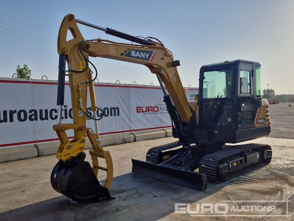 2020 Sany SY55C - Мини багер: снимка 1 2020 Sany SY55C - Мини багер: снимка 1