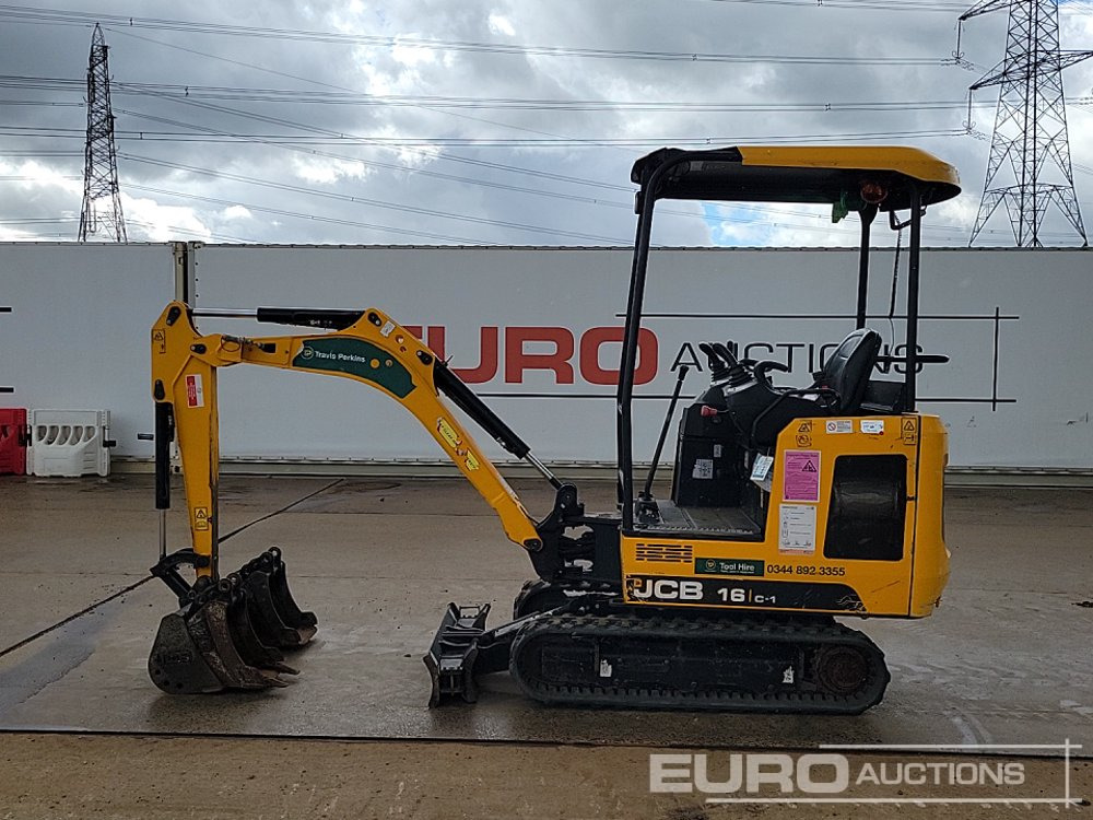 2021 JCB 16C-1 - Мини багер: снимка 2 2021 JCB 16C-1 - Мини багер: снимка 2