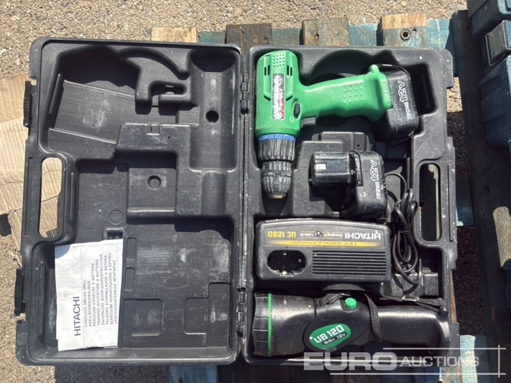 Pallet of (Hitachi) Cordless Drill & 230mm (Bosh) Angle Grinder - Строително оборудване: снимка 5 Pallet of (Hitachi) Cordless Drill & 230mm (Bosh) Angle Grinder - Строително оборудване: снимка 5