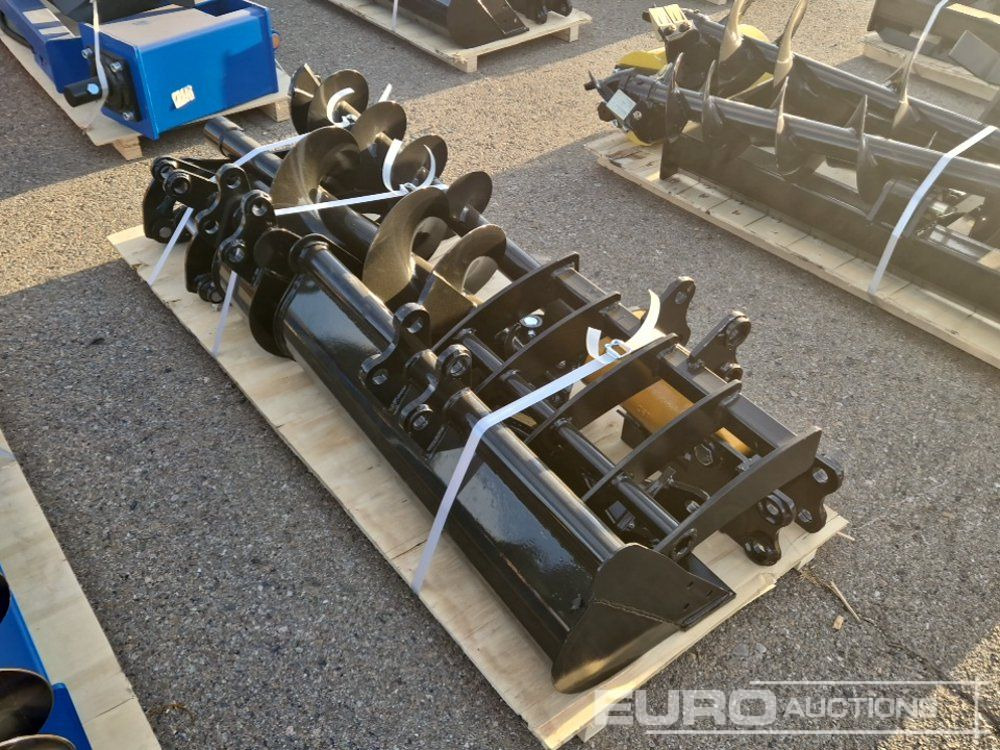 Unused 2025 Captok Qty (8 of) Rake, Ripper, Graber, 12" Auger, 16" Auger, 8" Narrow Bucket, 24" Bucket, 32" Bucket to suit Excavator - Прикачен инвентар за Багер: снимка 3 Unused 2025 Captok Qty (8 of) Rake, Ripper, Graber, 12" Auger, 16" Auger, 8" Narrow Bucket, 24" Bucket, 32" Bucket to suit Excavator - Прикачен инвентар за Багер: снимка 3