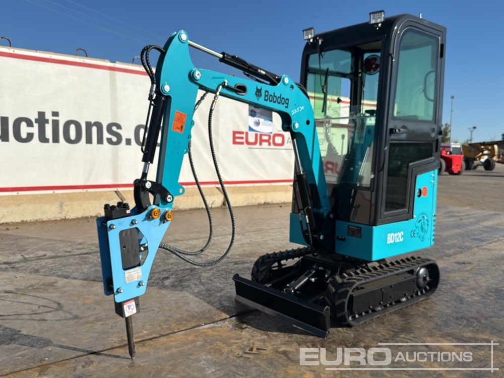 Unused 2025 Bobdog BD12C - Мини багер: снимка 1 Unused 2025 Bobdog BD12C - Мини багер: снимка 1