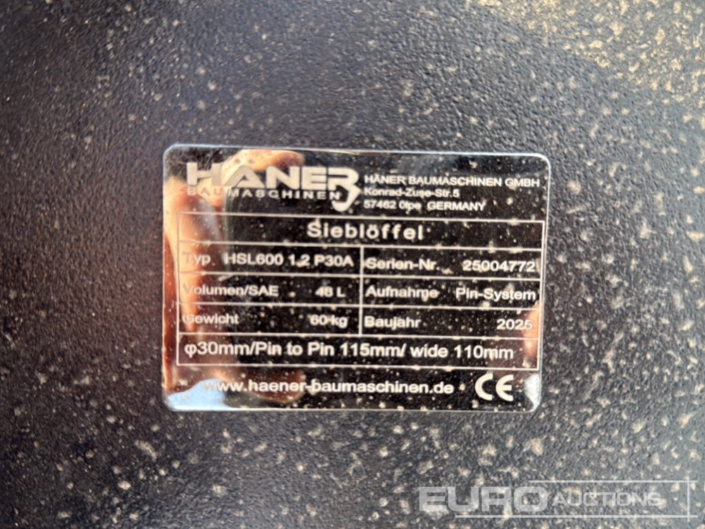 Unused 2025 Häner HSL600 1.2 P30A - Кофа: снимка 5 Unused 2025 Häner HSL600 1.2 P30A - Кофа: снимка 5