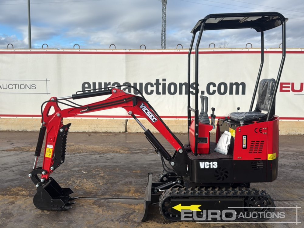 Unused 2025 Vicsec VC13J-R - Мини багер: снимка 2 Unused 2025 Vicsec VC13J-R - Мини багер: снимка 2
