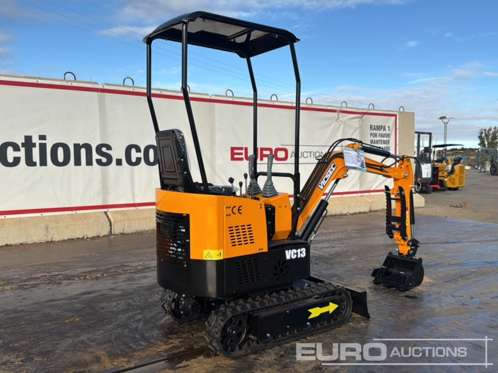 Unused 2025 Vicsec VC13J-Y - Мини багер: снимка 5 Unused 2025 Vicsec VC13J-Y - Мини багер: снимка 5