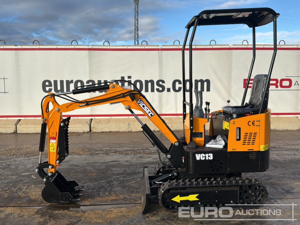 Unused 2025 Vicsec VC13J-Y - Мини багер: снимка 2 Unused 2025 Vicsec VC13J-Y - Мини багер: снимка 2