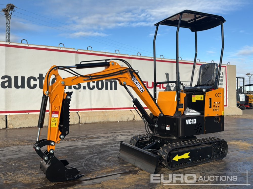 Unused 2025 Vicsec VC13J-Y - Мини багер: снимка 1 Unused 2025 Vicsec VC13J-Y - Мини багер: снимка 1