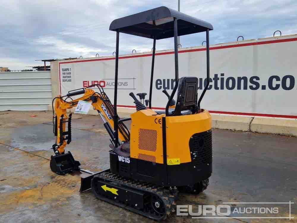 Unused 2025 Vicsec VC15J-Y - Мини багер: снимка 3 Unused 2025 Vicsec VC15J-Y - Мини багер: снимка 3