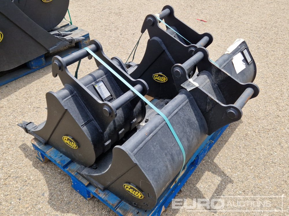 Unused Geith G03R-1200 48" Ditching Bucket, H03-0300 12" Digging Bucket, H03-450 18" Digging Bucket 40mm Pin to suit Mini Excavator / Conjunto Cazos - Кофа: снимка 2 Unused Geith G03R-1200 48" Ditching Bucket, H03-0300 12" Digging Bucket, H03-450 18" Digging Bucket 40mm Pin to suit Mini Excavator / Conjunto Cazos - Кофа: снимка 2