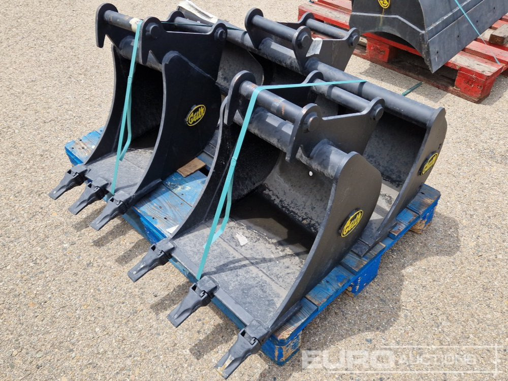 Unused Geith G03R-1200 48" Ditching Bucket, H03-0300 12" Digging Bucket, H03-450 18" Digging Bucket 40mm Pin to suit Mini Excavator / Conjunto Cazos - Кофа: снимка 3 Unused Geith G03R-1200 48" Ditching Bucket, H03-0300 12" Digging Bucket, H03-450 18" Digging Bucket 40mm Pin to suit Mini Excavator / Conjunto Cazos - Кофа: снимка 3