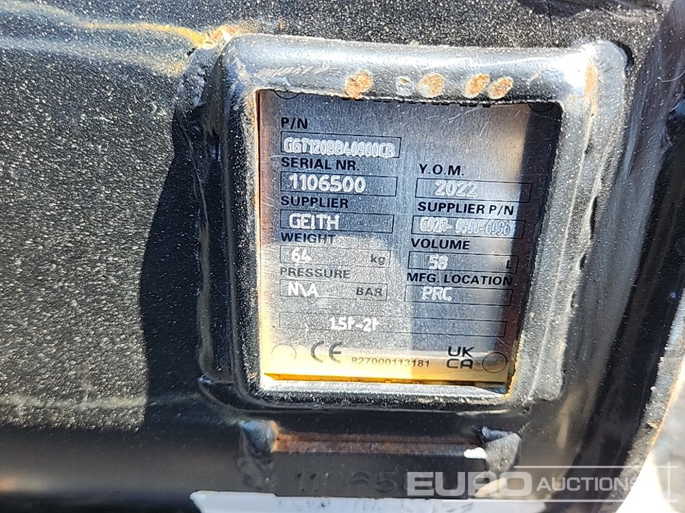Нови Кофа Unused Yanmar G02R-0900-6096: снимка 6