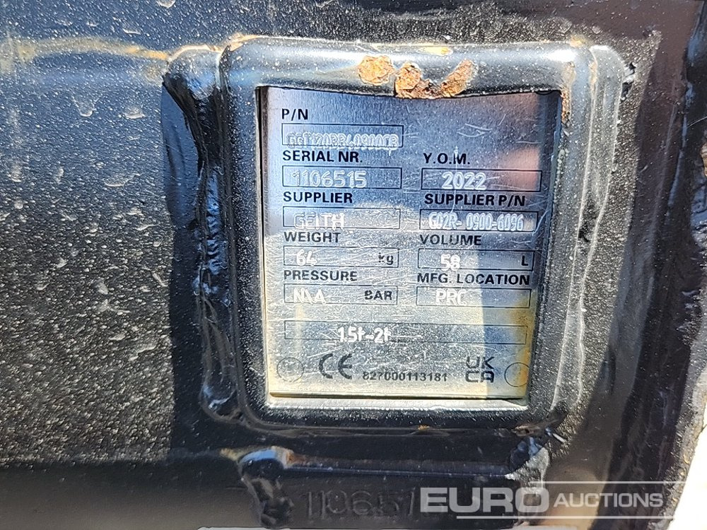 Unused Yanmar G02R-0900-6096 - Кофа: снимка 5 Unused Yanmar G02R-0900-6096 - Кофа: снимка 5