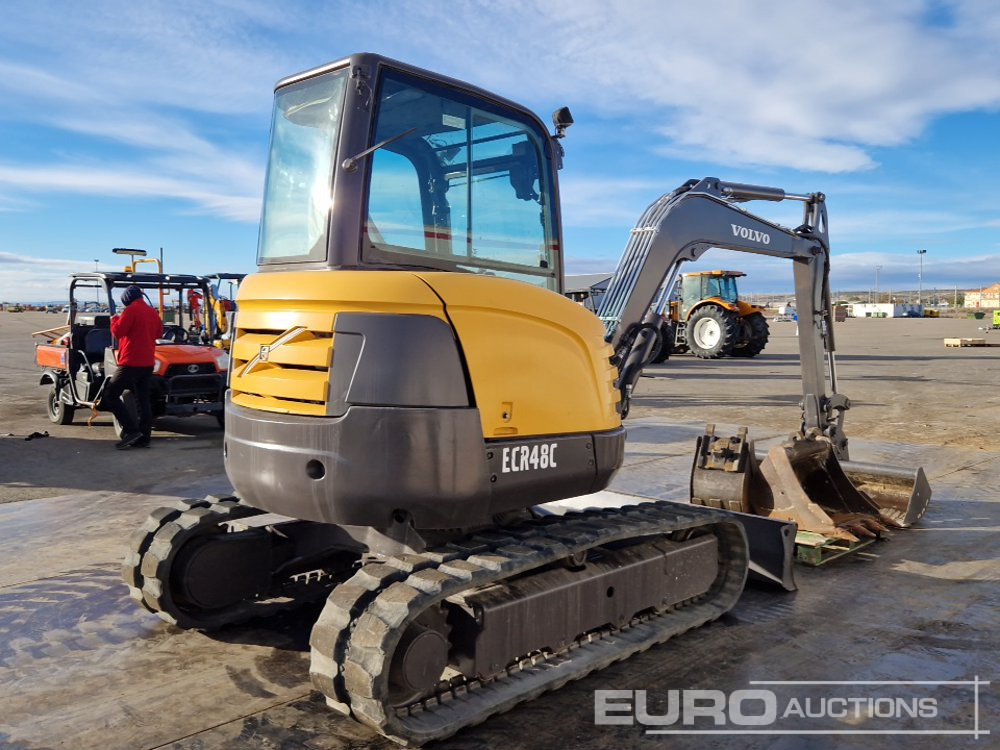 Volvo ECR48C - Мини багер: снимка 5 Volvo ECR48C - Мини багер: снимка 5