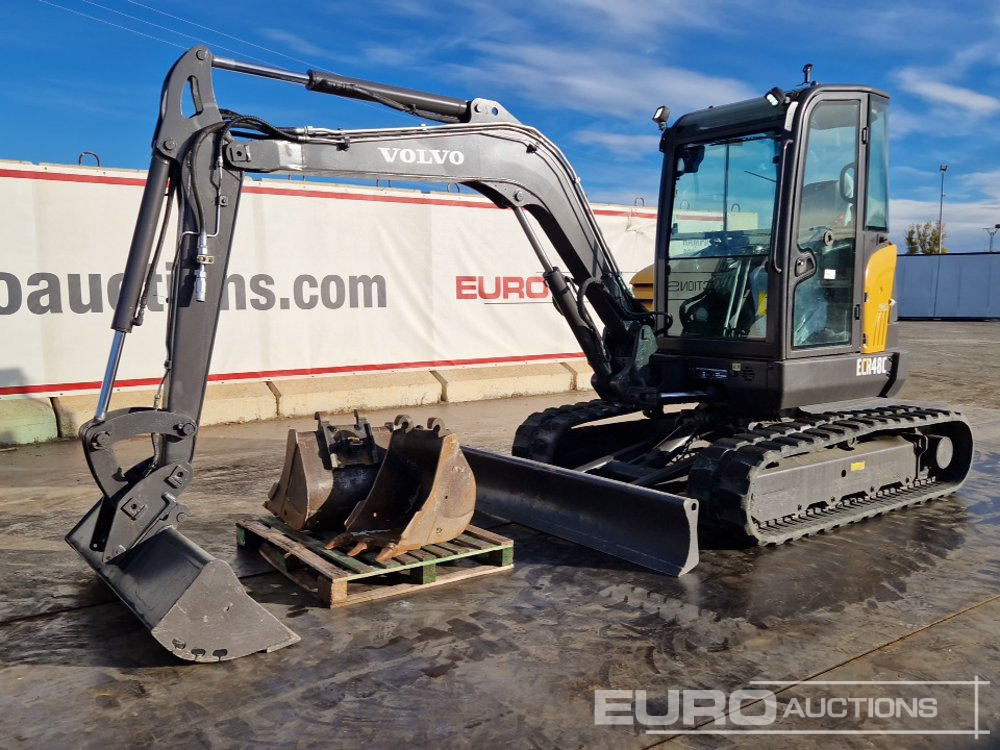 Volvo ECR48C - Мини багер: снимка 1 Volvo ECR48C - Мини багер: снимка 1